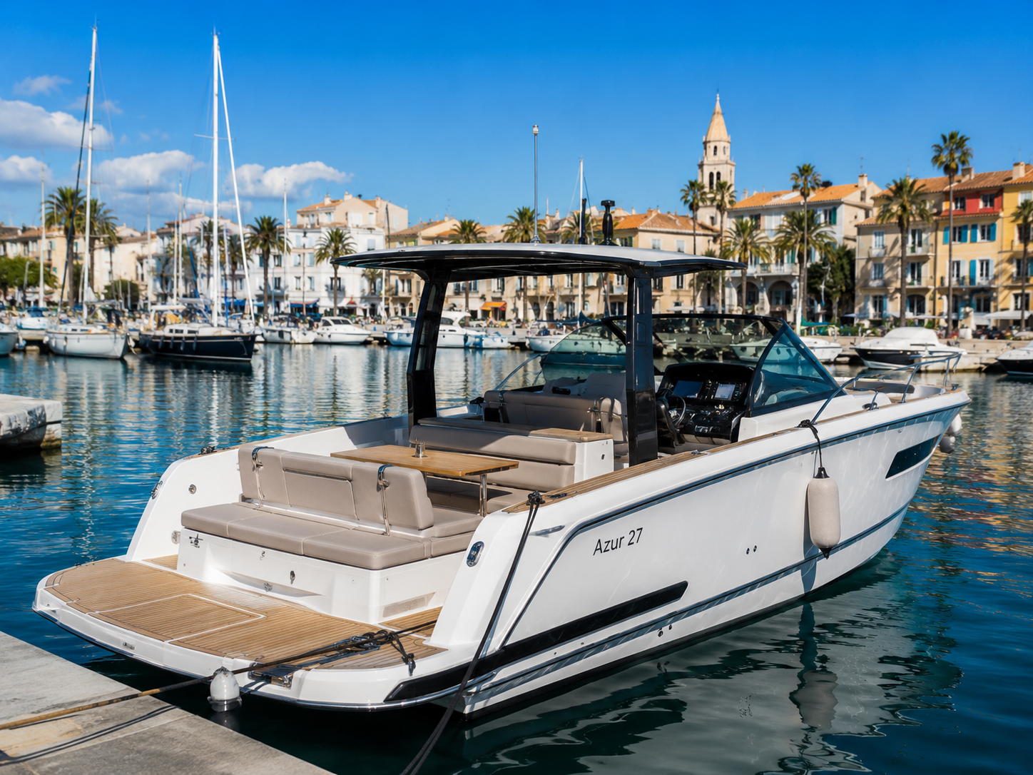 Bateau moteur Azur 27
